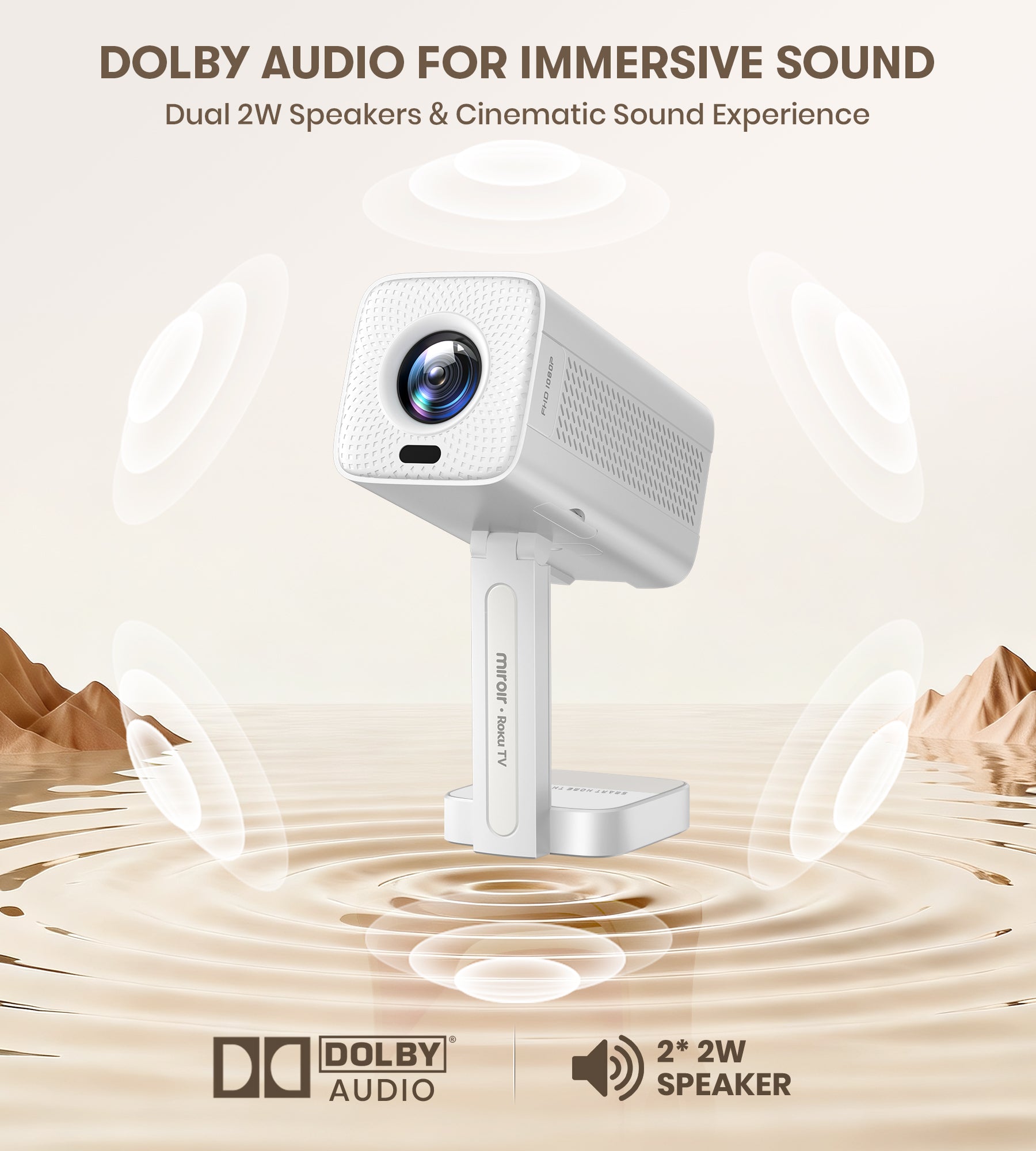 RK201 Roku Projector