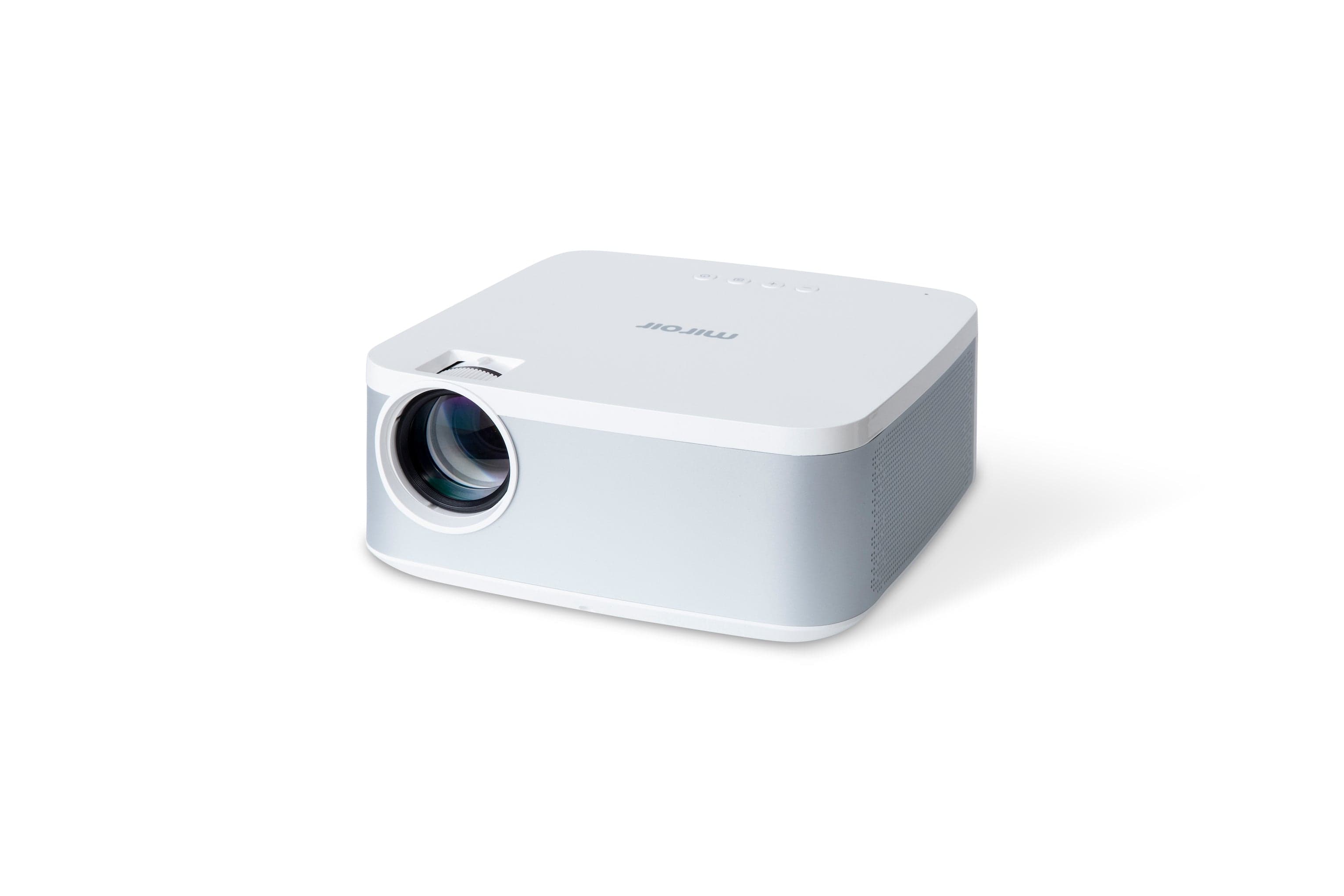 Miroir L500S Smart Wireless 1080p Projector, 5G Wireless & Bluetooth, 90-inch screen, built-in streaming for Netflix, for the ultimate home cinema experience.